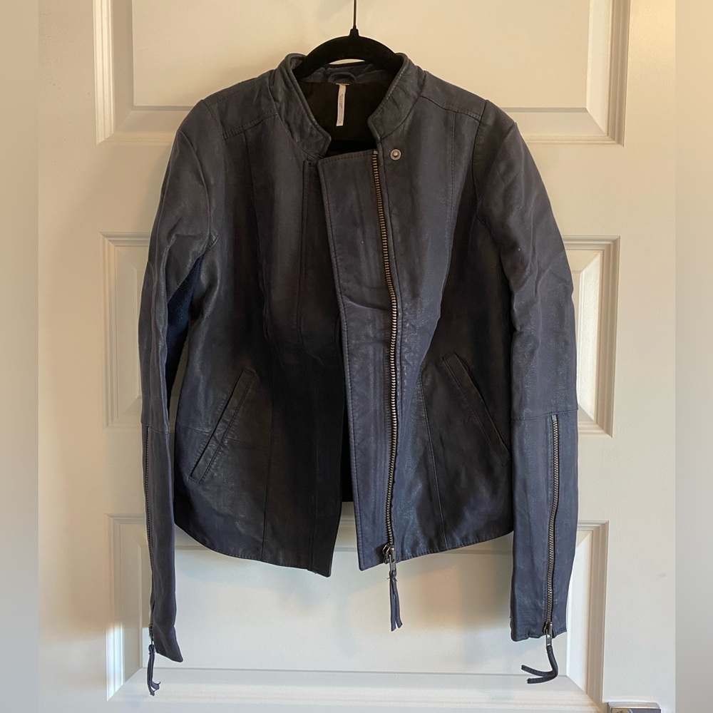 Free People Women’s Leather Jacket